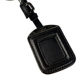 Prada Black Tessuto Nylon/Leather Trim Waves Hobo Bag