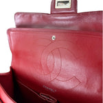 Chanel Red Patent  Quilted Double 2.55 Flap 2009