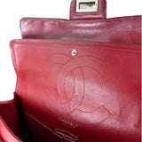Chanel Red Patent  Quilted Double 2.55 Flap 2009