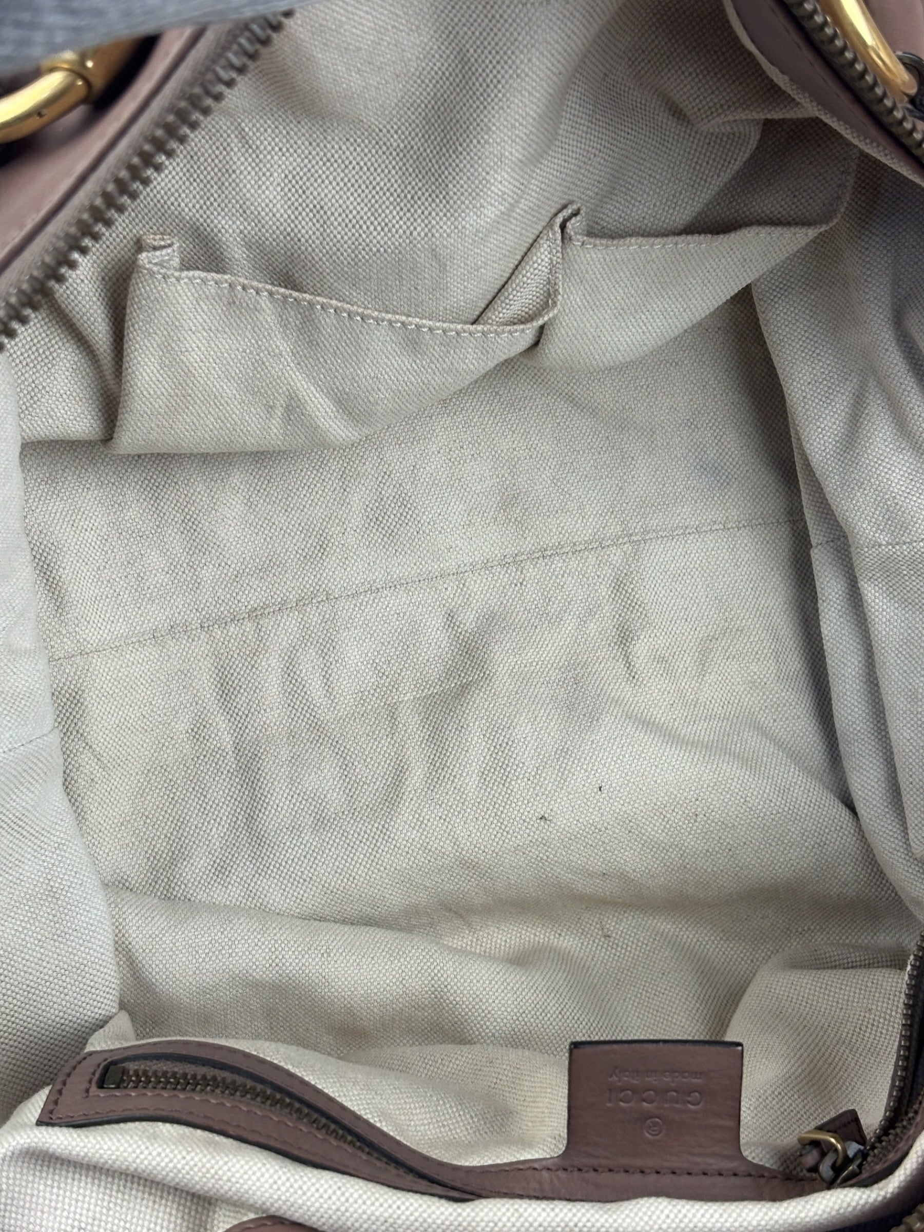 Gucci Dusty Rose Leather Charlotte Shoulder Bag