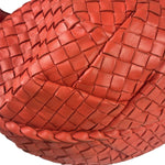 Bottega Veneta Orange Intrecciato Hobo Bag