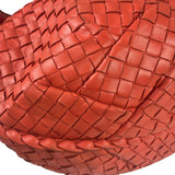 Bottega Veneta Orange Intrecciato Hobo Bag