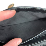 Chanel Black Patent Leather Wallet on Chain 2014