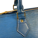 Louis Vuitton Blue Epi Leather Speed 25