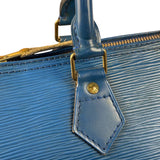 Louis Vuitton Blue Epi Leather Speed 25
