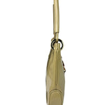 Gucci Vintage Beige Patent Leather Lady Lock Jackie Shoulder Bag