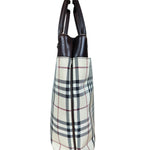 Burberry Vintage Canvas Nova Check Tote