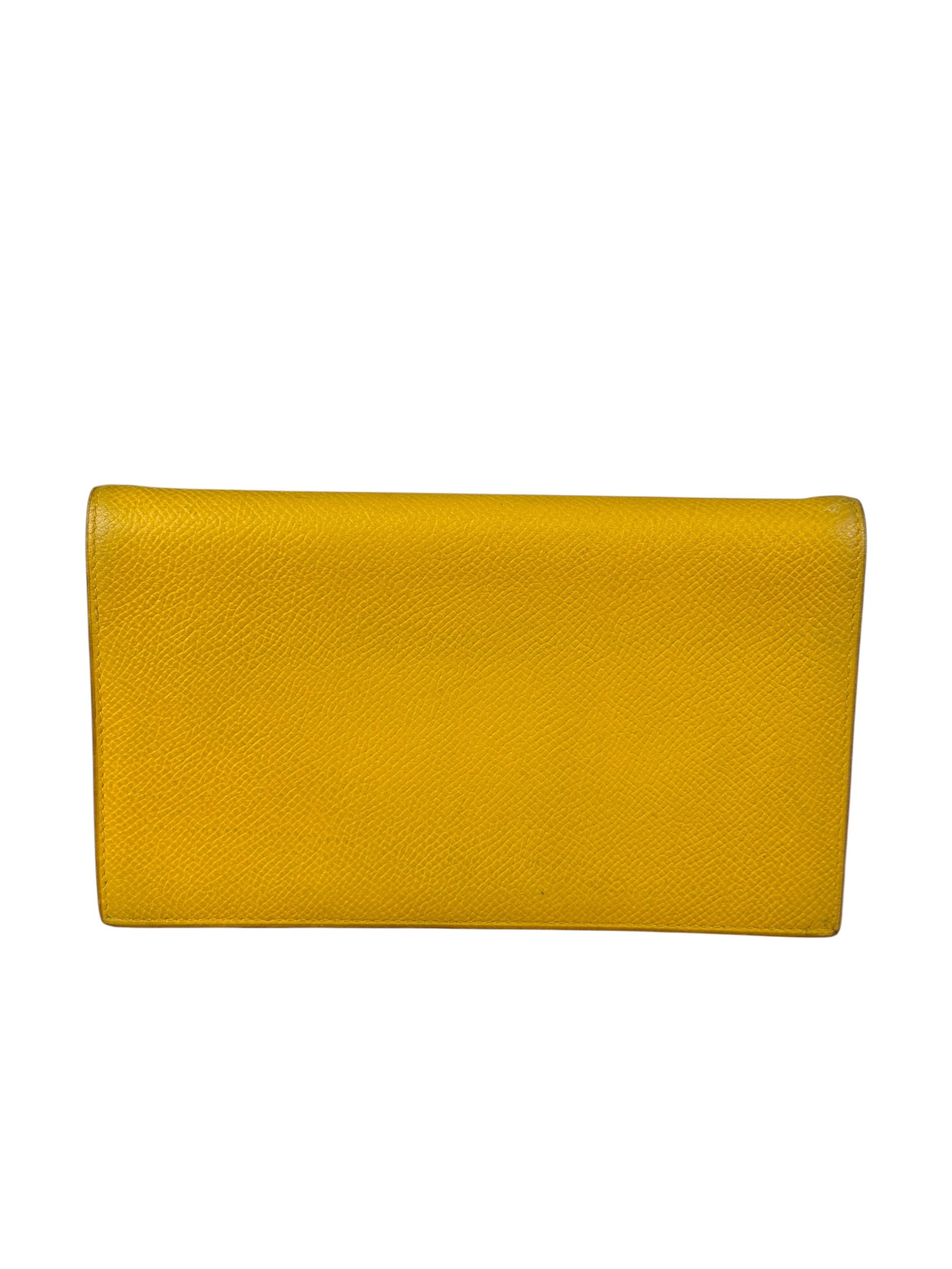 Hermes Yellow Leather Agenda Cover