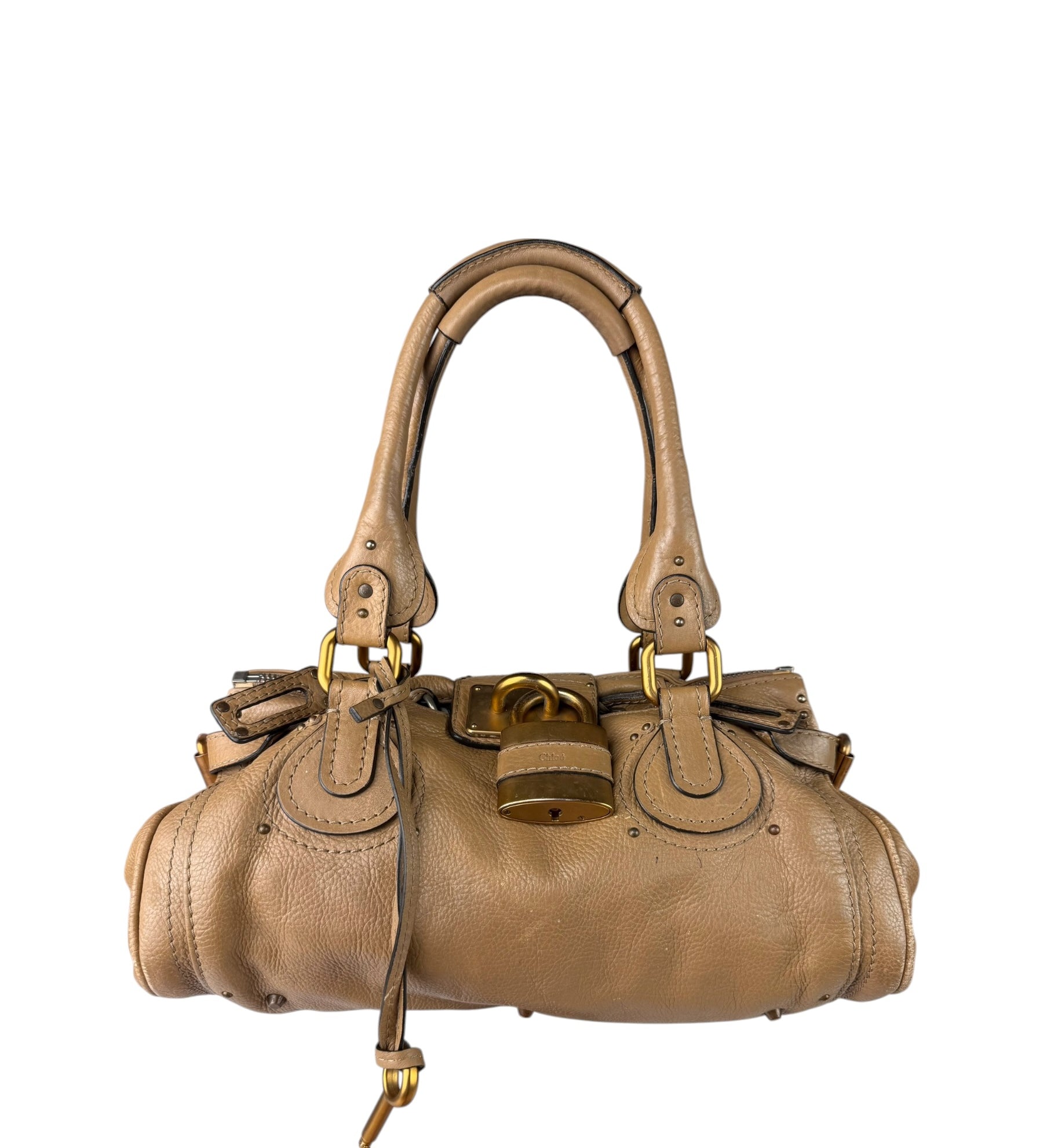 Chloe Brown Leather Paddington Shoulder Bag