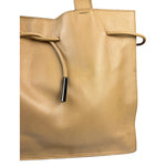 Gucci Beige Leather Balthus Drawstring Tote Bag