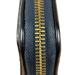 Chloé Dark Blue Leather Marcie Long Zip Wallet