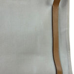 Hermes Beige/Brown Leather Trim Cabalicol Tote