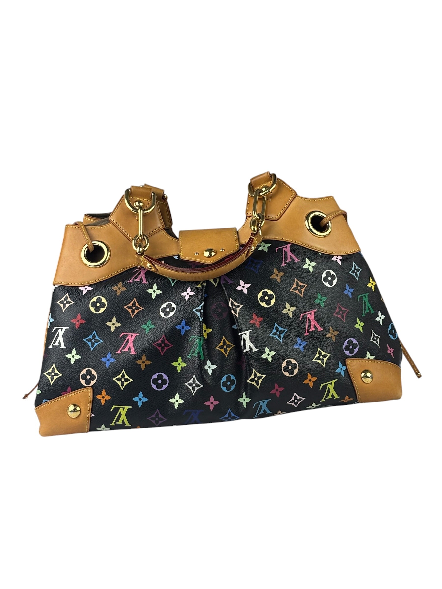 Louis Vuitton x Takashi Murakami Multicolor Ursula Monogram Handbag