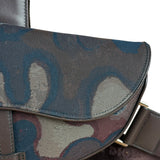 Christian Dior x Peter Doig Saddle Camouflage Canvas Messenger