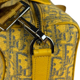 Christian Dior Yellow Oblique Canvas Lingot 22 Shoulder Bag