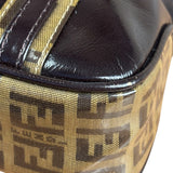 Fendi Vintage Zucca Patent Canvas Tote Bag