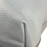 Prada Light Blue Vitello Daino Leather Tote
