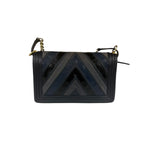 Chanel Tricolor Chevron Leather Old Medium Boy Flap 2016