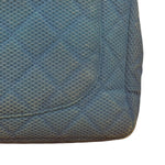 Chanel Medium Quilted Perforated Jersey Single Flap 2009