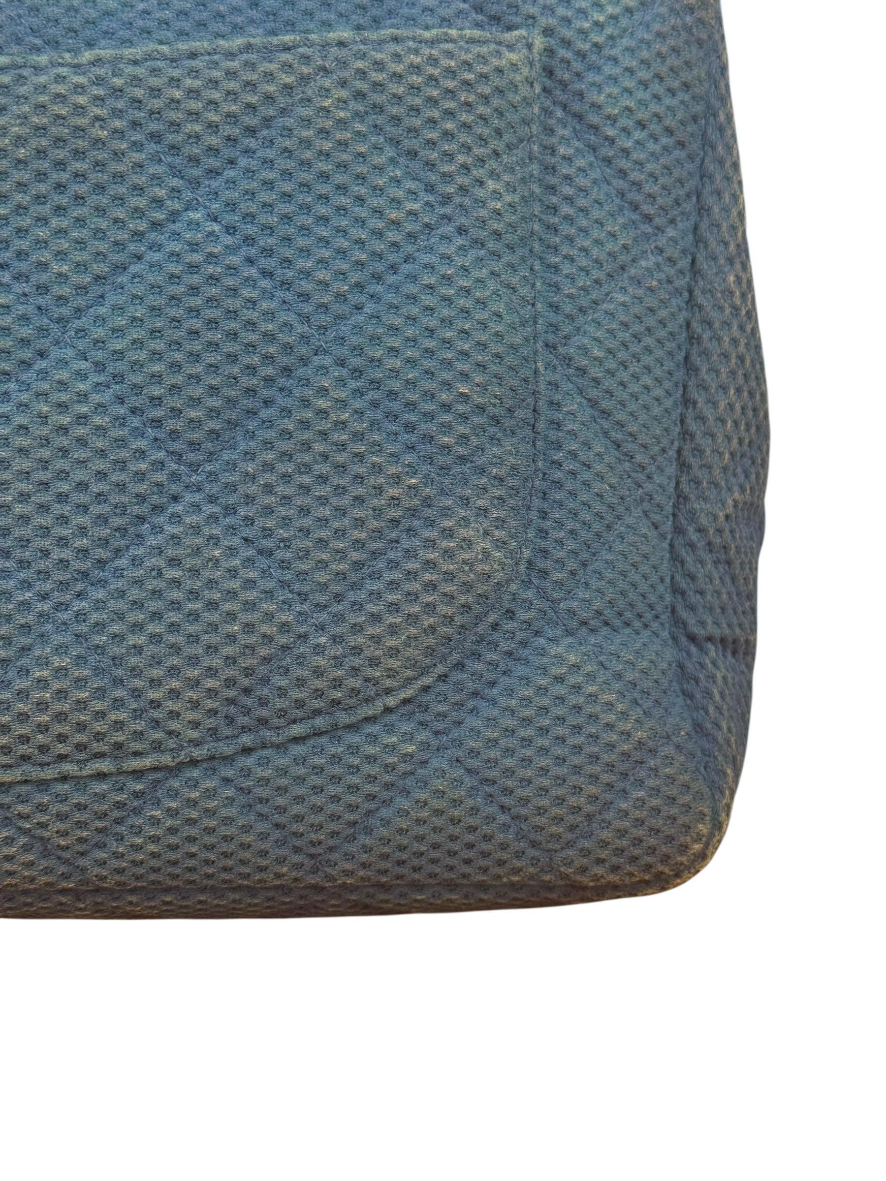 Chanel Medium Quilted Perforated Jersey Single Flap 2009