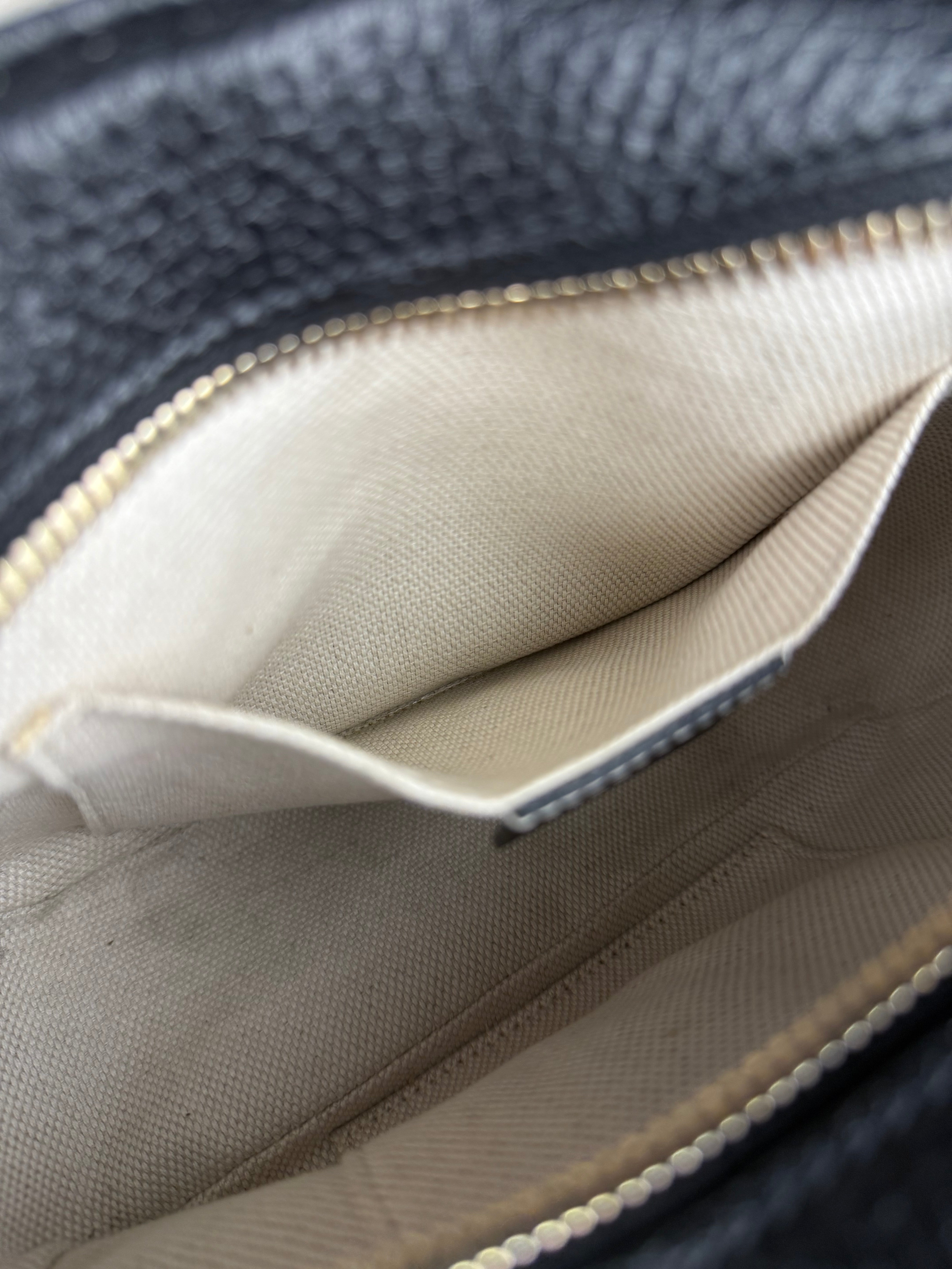 Gucci Black GG Camera Crossbody Bag