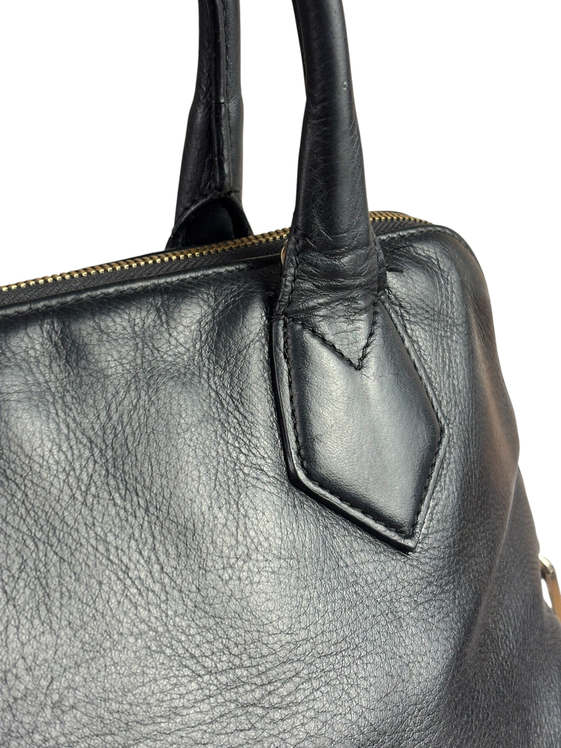 Vivienne Westwood Black Leather Shoulder Bag