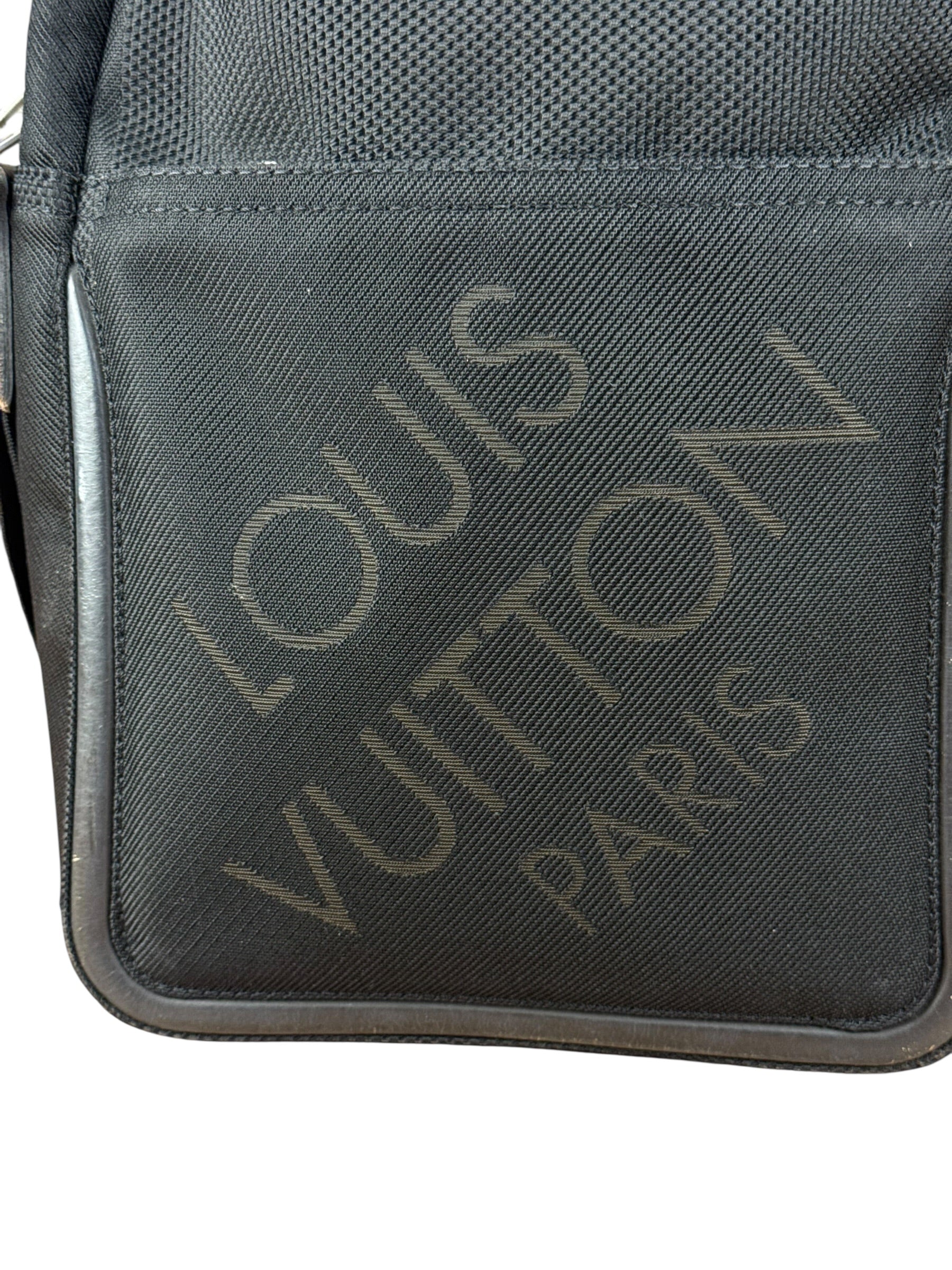 Louis Vuitton Black Damier Geant Vintage Crossbody