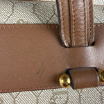 Christian Dior Vintage Beige Honeycomb Boston Bag