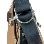 Christian Dior Bronze Coated Canvas Hardcore Shoulder Bag