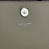 Saint Laurent Kate Grain De Poudre Chain Bag Beige