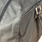 Prada Vintage Black Nylon/Patent Shoulder Bag