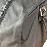 Prada Vintage Black Nylon/Patent Shoulder Bag