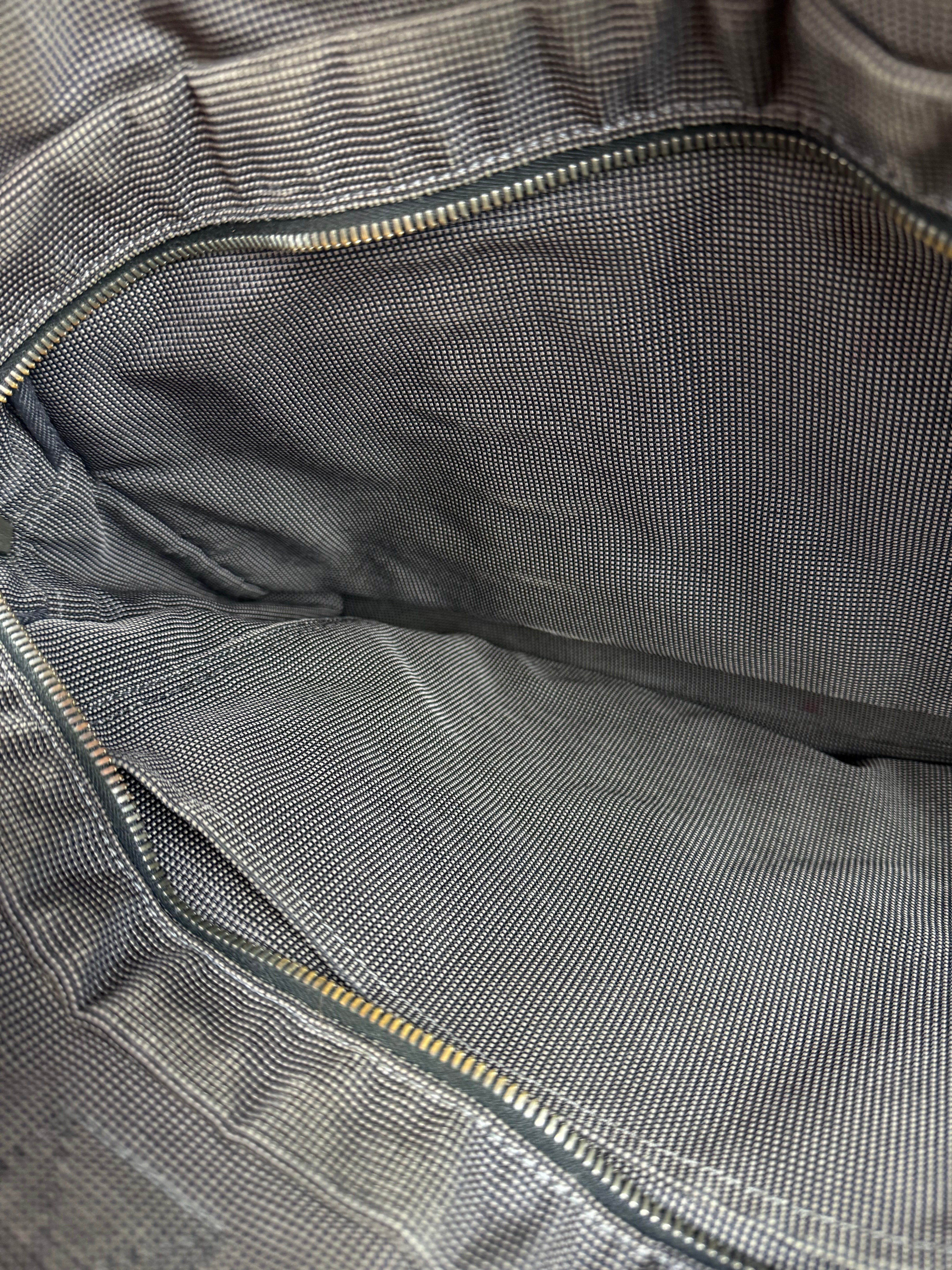 Hermes Herline Grey M Canvas Tote