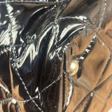 Chanel Black Patent Leather 2.55 Reissue Tote Bag 2010
