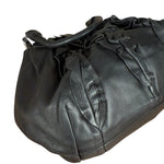 Prada Nappa Leather Ruffle Hobo Shoulder Bag