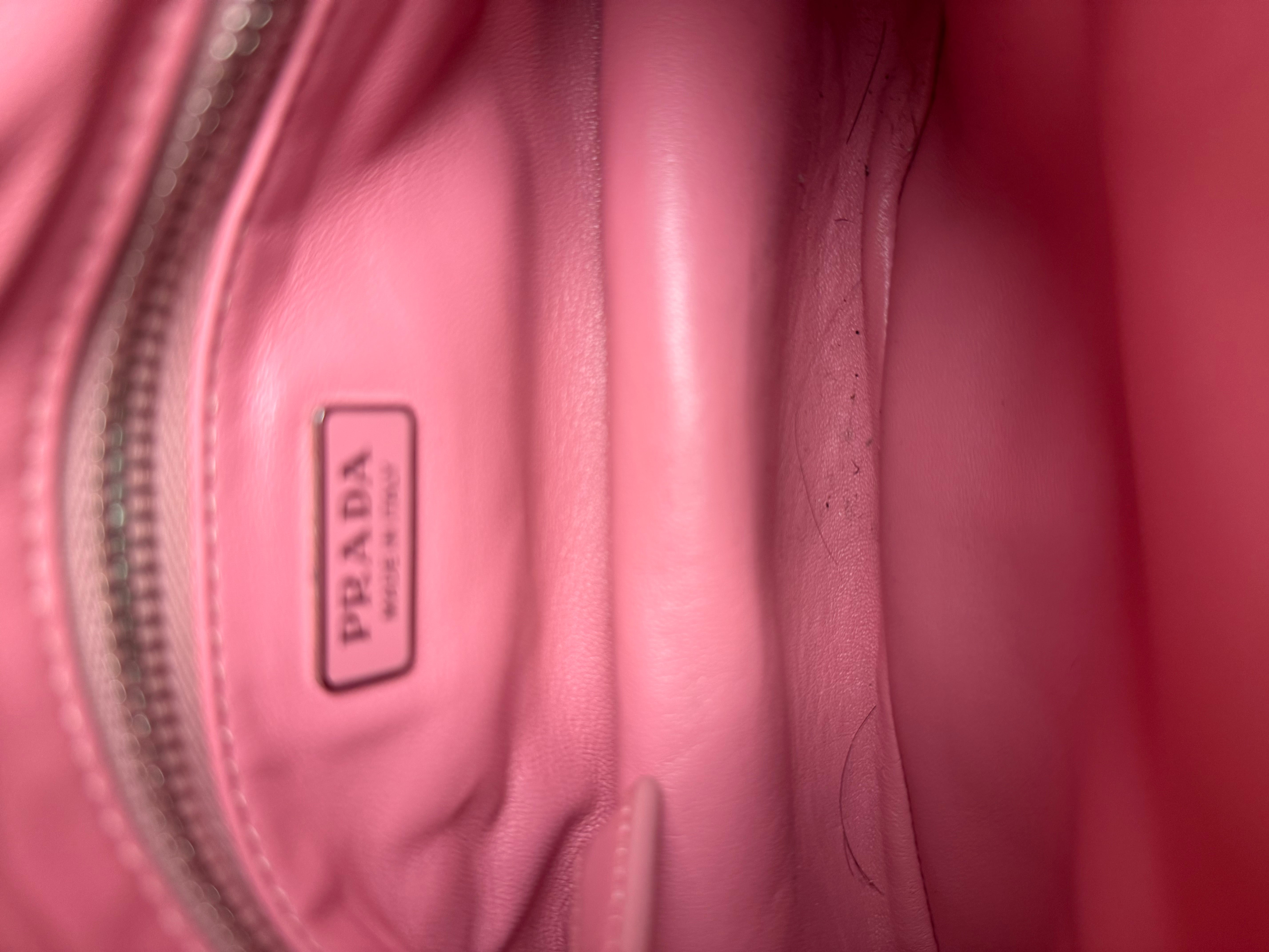 Prada Re-Edition 2002 Moon Bag Pink