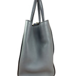 Fendi Grey Leather 2Jours Tote/Hand Bag