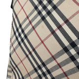 Burberry Beige Canvas Nova Check Tote Bag