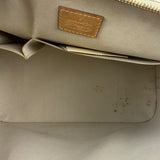 Louis Vuitton Yellow Monogram Vernis Alma Handbag