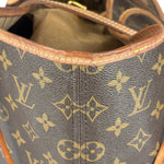 Louis Vuitton Dark Brown Canvas Monogram Neverfull Shoulder Bag PM