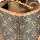 Louis Vuitton Dark Brown Canvas Monogram Neverfull Shoulder Bag PM