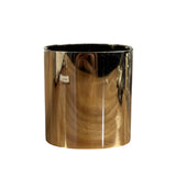 Chanel Pink/Gold Resin CC Wide Cuff