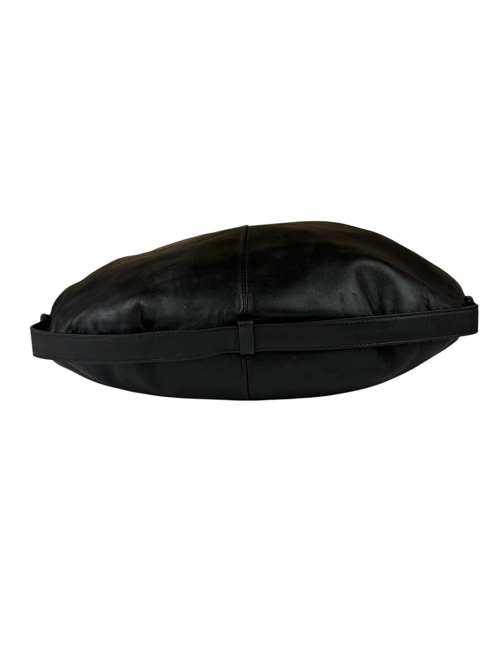 Yves Saint Laurent Black Mombassa Hobo Bag