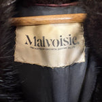 Malvoisie Vintage Black Fur Coat