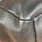 Tory Burch Black Marion Whipstitch Flap Shoulder Bag