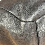 Tory Burch Black Marion Whipstitch Flap Shoulder Bag