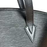 Louis Vuitton Vintage Black Epi Saint Jacques