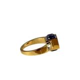 Louis Vuitton Gold-Toned Gamble Ring