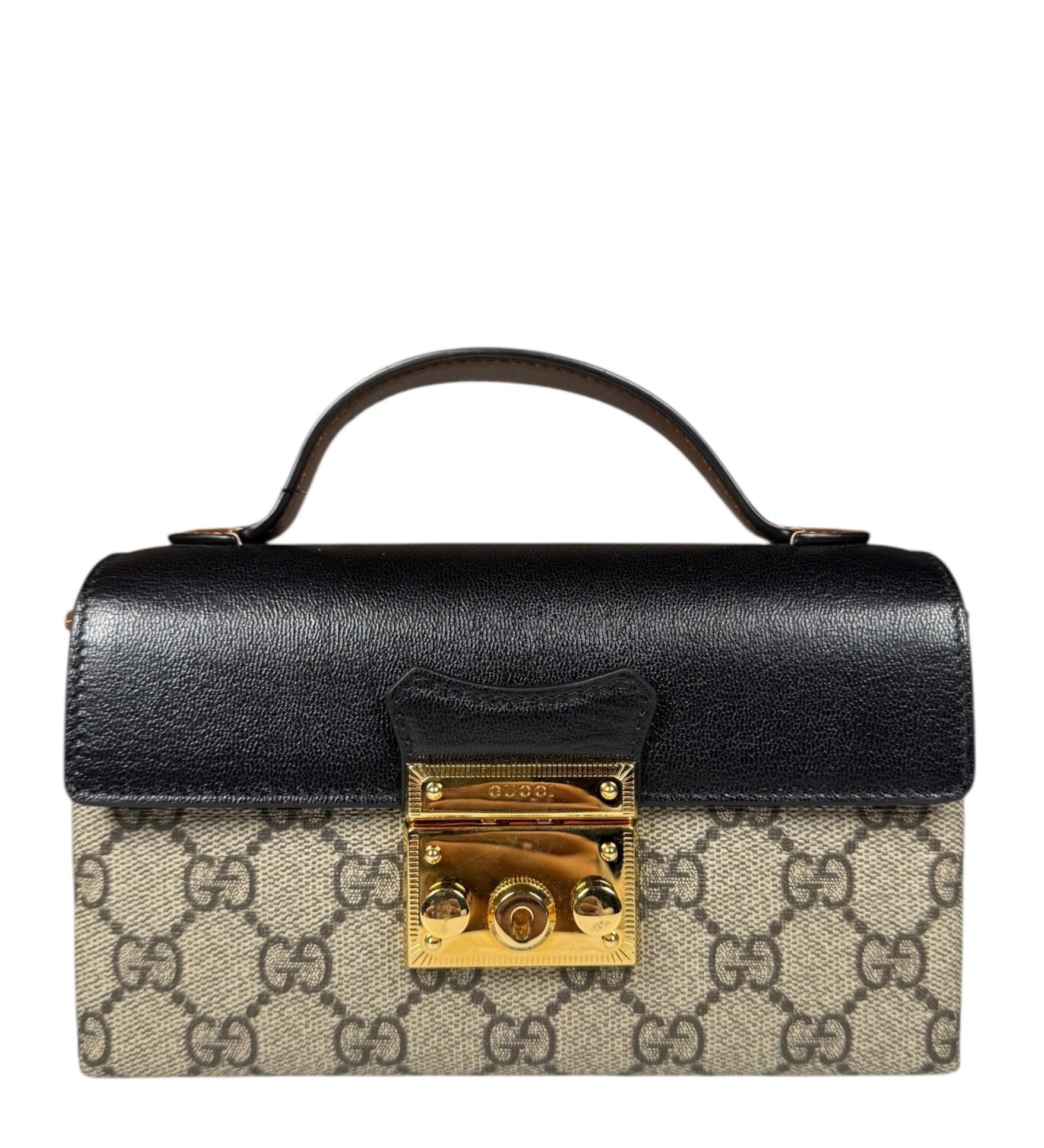 Gucci Crossbody GG Supreme Padlock Mini