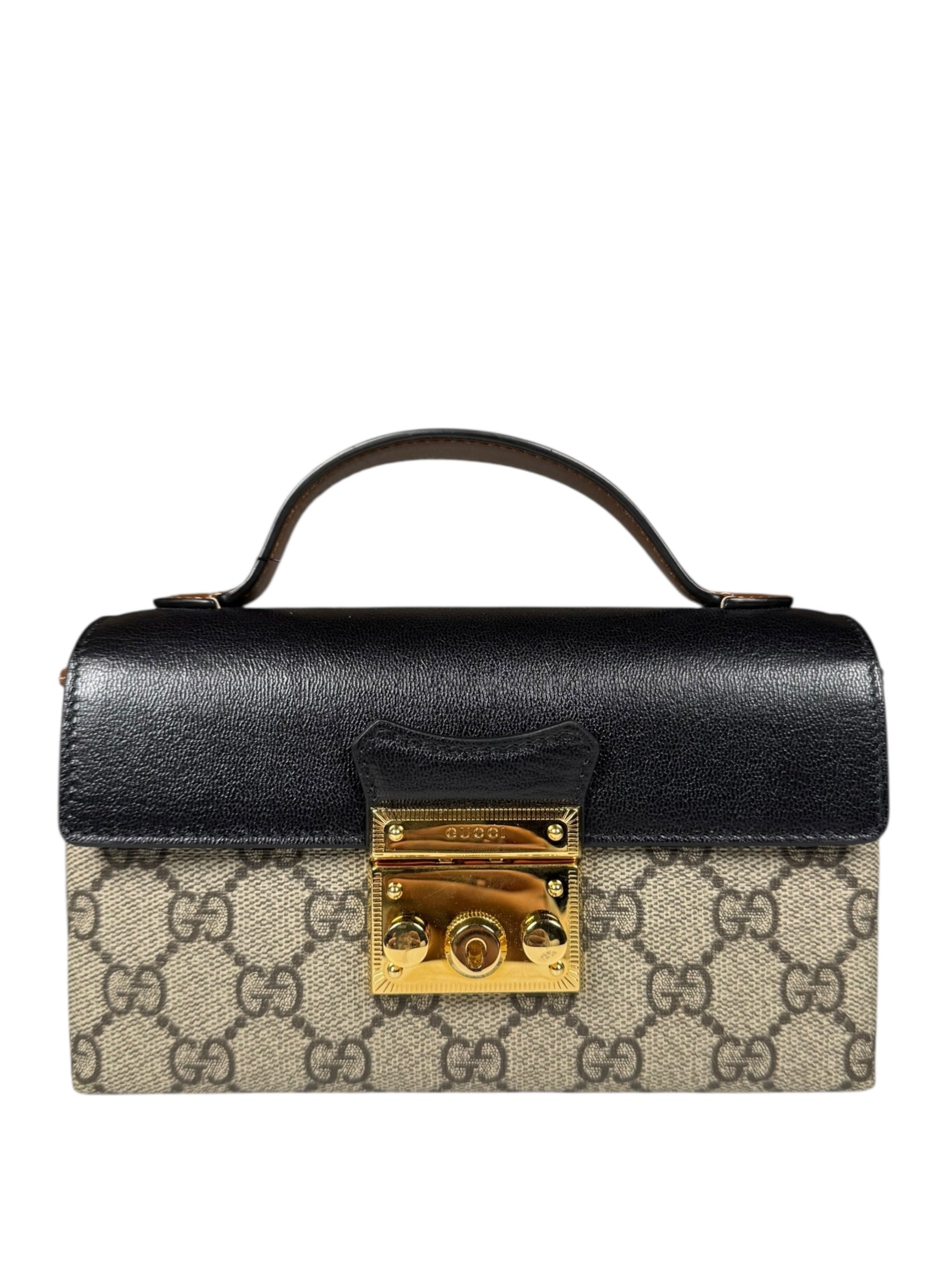 Gucci Crossbody GG Supreme Padlock Mini